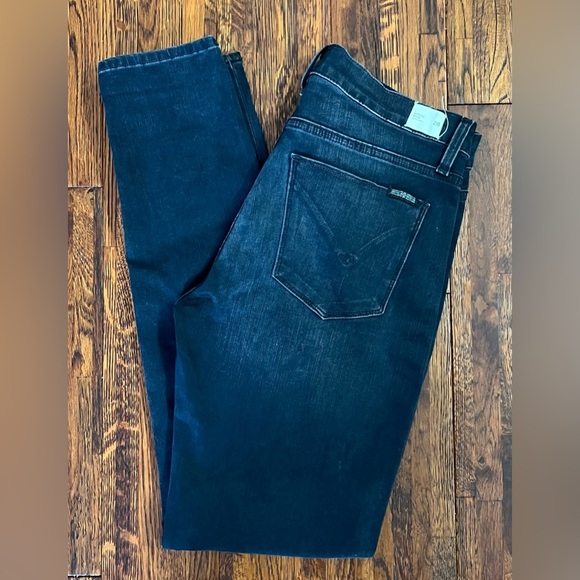 HUDSON Niko Mid-rise Super Skinny Ankle Jean in Obsess (dark wash) Size 28 - Picture 13 of 13